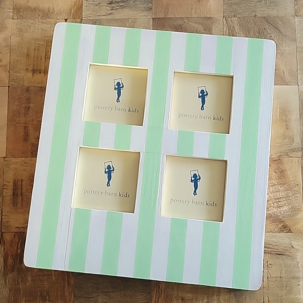 Pottery Barn Kids striped grame
